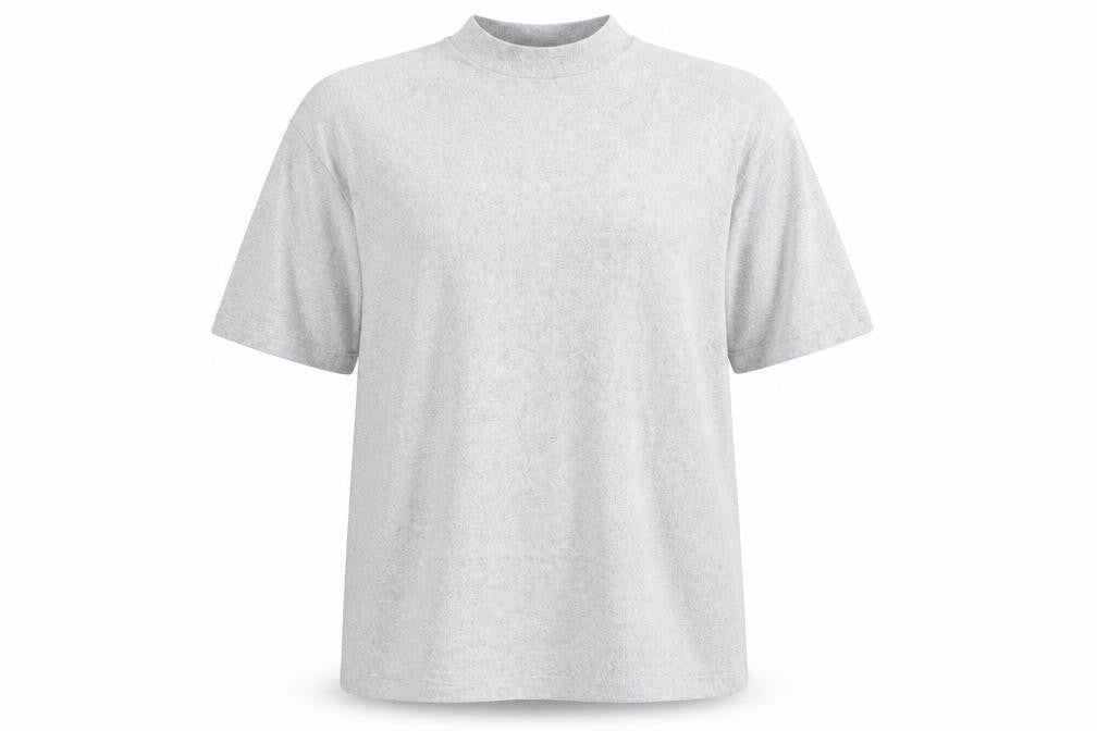 Womens UK Size S New Look Grey Basic T-Shirt