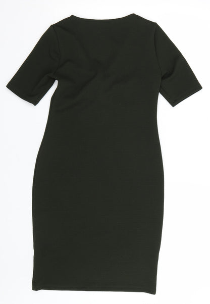 Dorothy Perkins Womens Green   T-Shirt Dress  Size 8