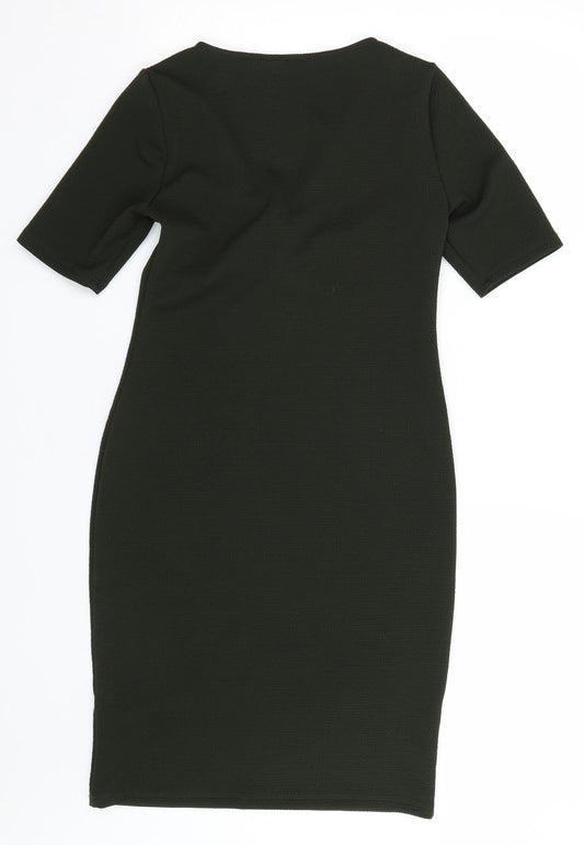 Dorothy Perkins Womens Green   T-Shirt Dress  Size 8