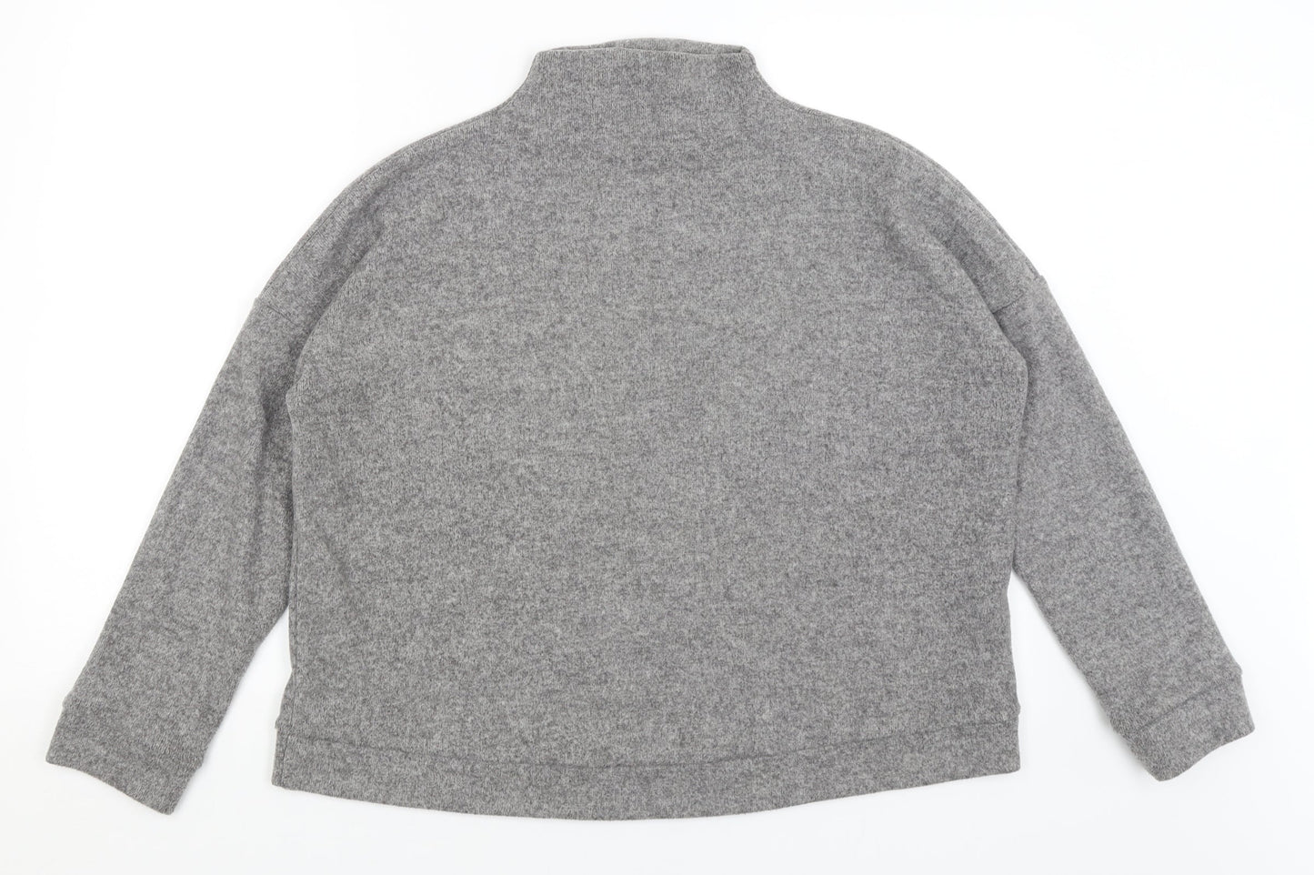 Womens UK Size M New Look Grey Pullover Jumper