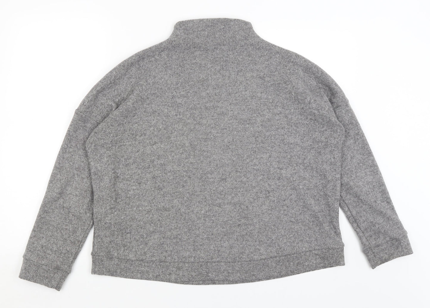 Womens UK Size M New Look Grey Pullover Jumper