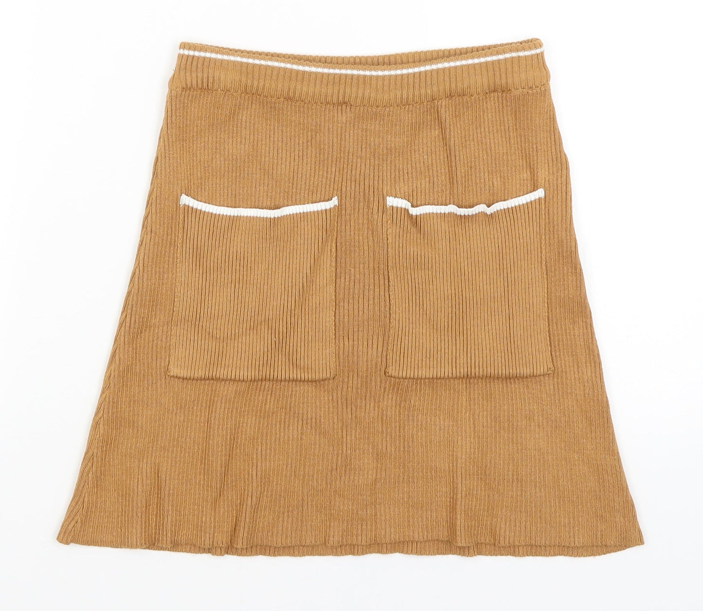 River Island Girls Brown   A-Line Skirt Size 11-12 Years