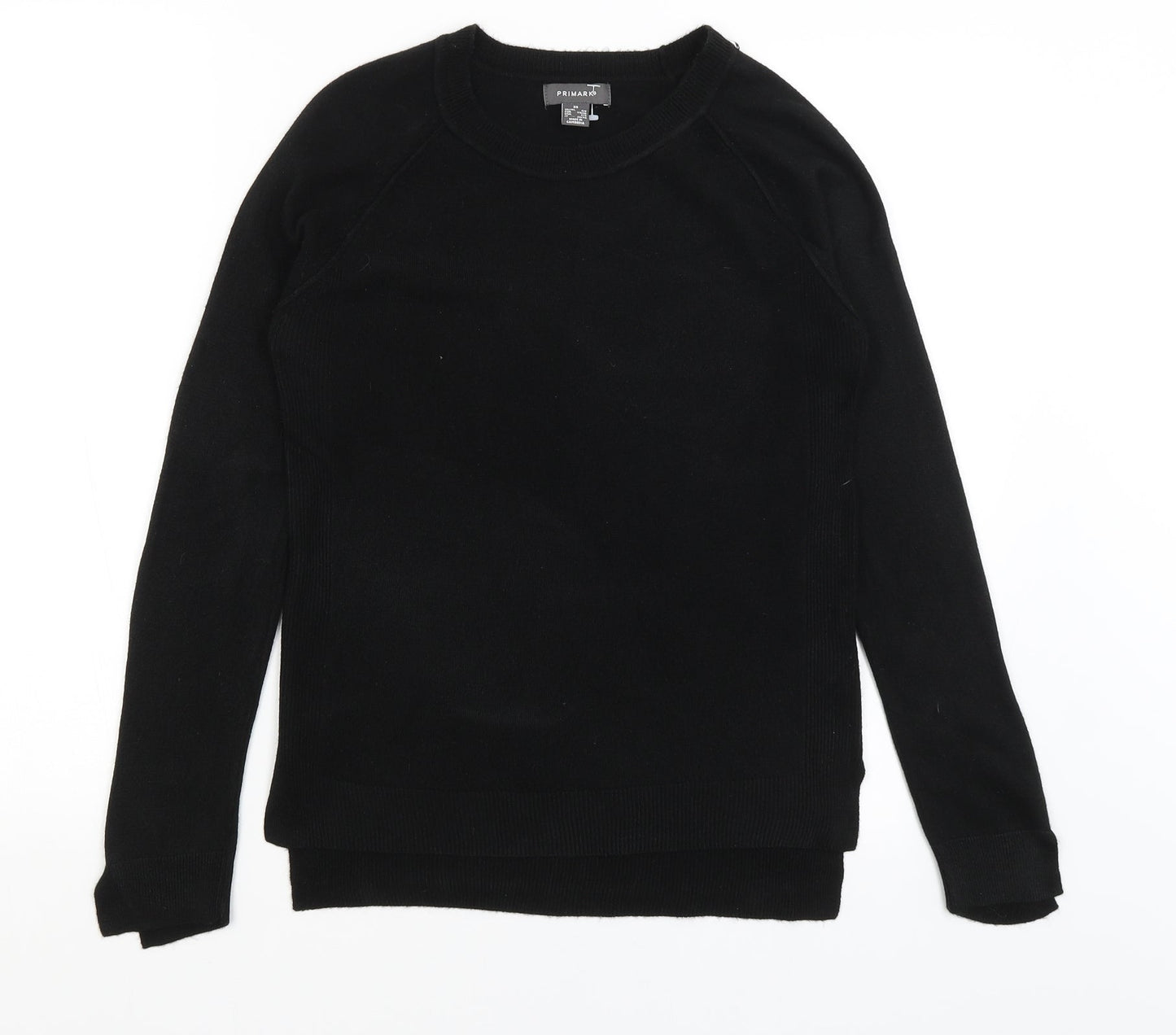Primark Womens Black   Pullover Jumper Size XS