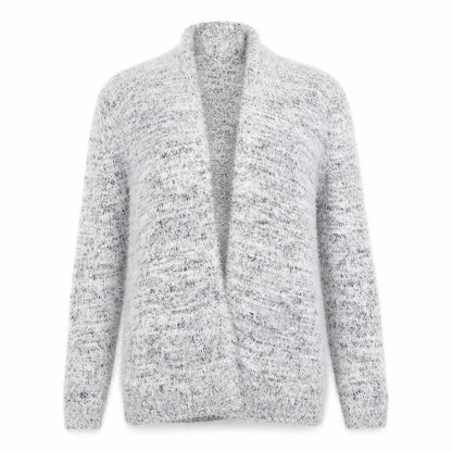Womens UK Size M Preworn Grey Shrug Jumper