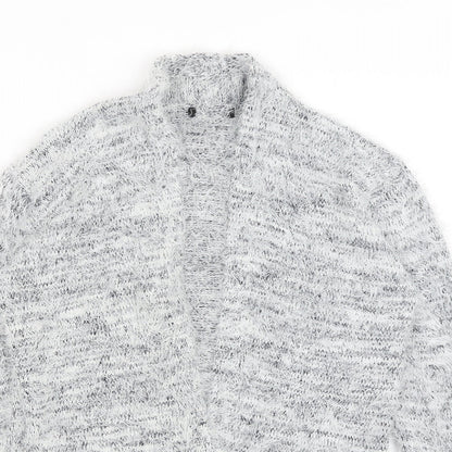 Womens UK Size M Preworn Grey Shrug Jumper