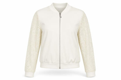 Select Womens White   Full Zip Jumper Size 6