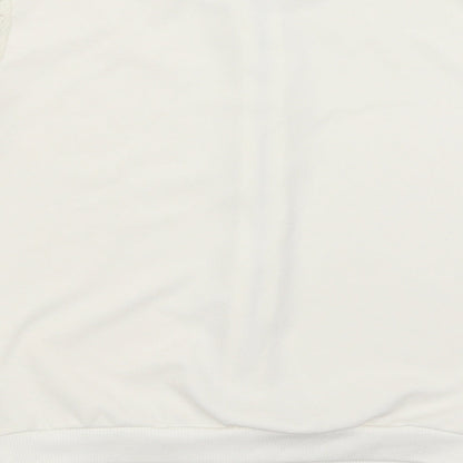 Select Womens White   Full Zip Jumper Size 6