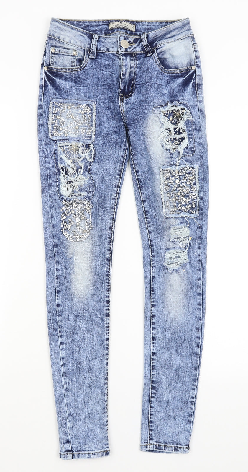 Original Denim Womens Blue   Skinny Jeans Size 6 L28 in