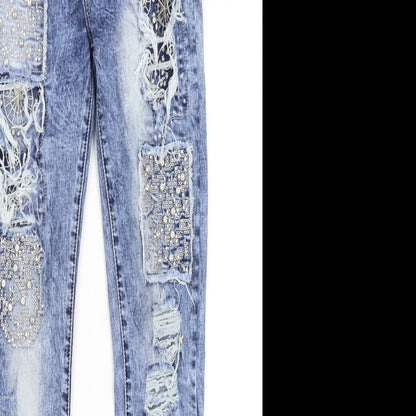 Original Denim Womens Blue   Skinny Jeans Size 6 L28 in