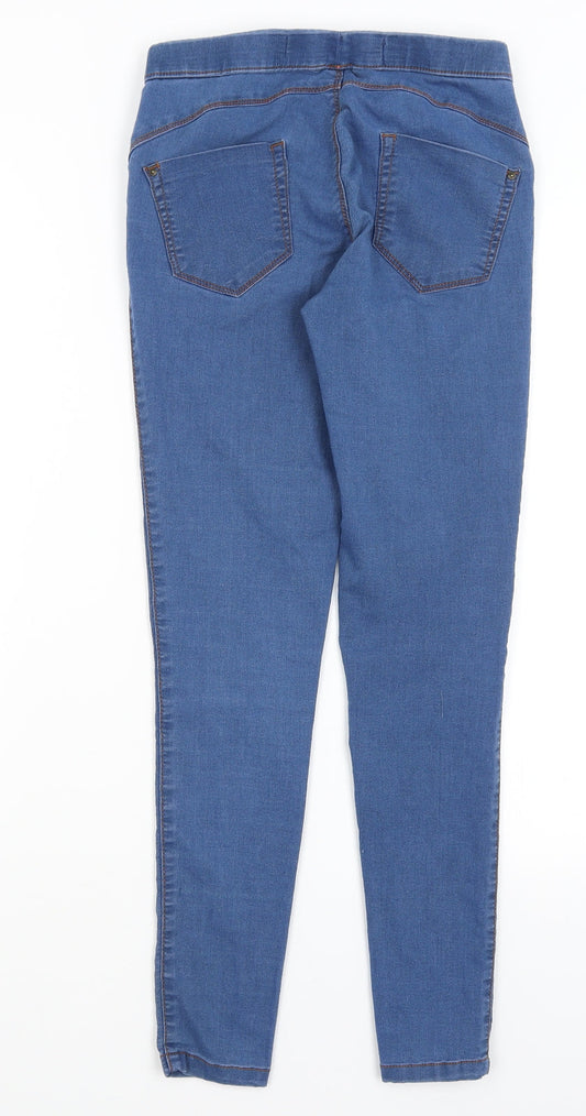 Denim Co Womens Blue   Jegging Jeans Size 8 L28 in