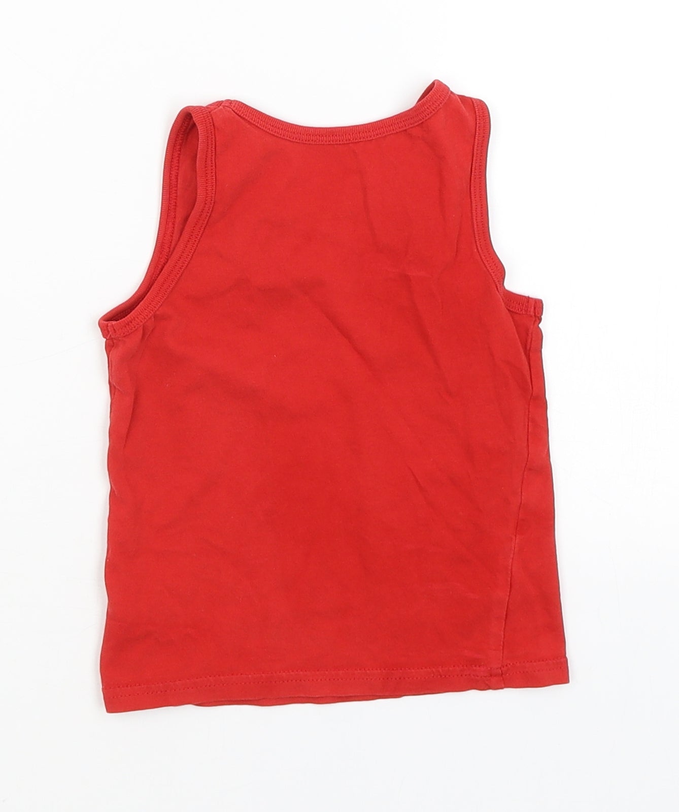 George Boys Red   Basic Tank Size 3-4 Years