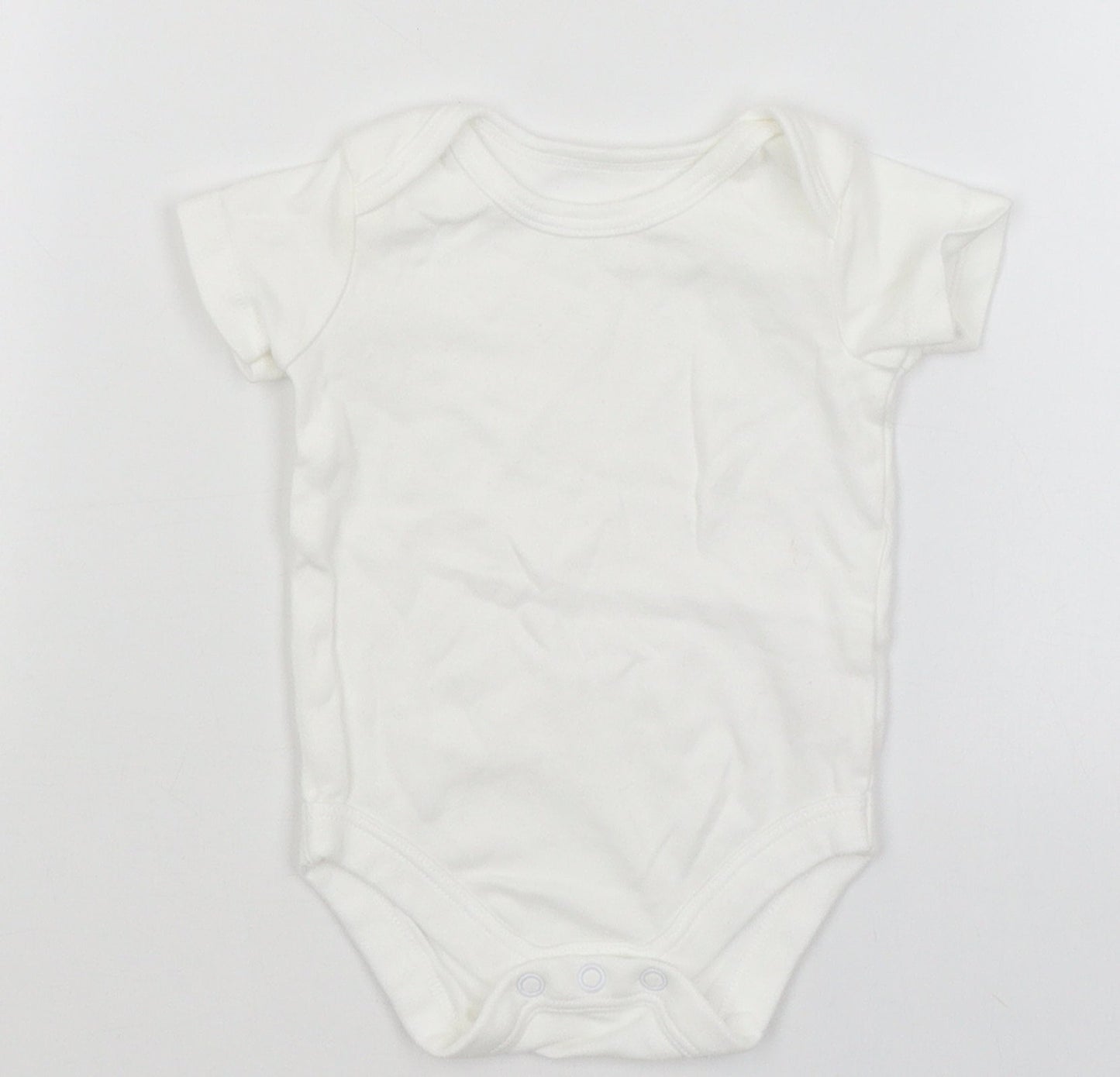 TU Baby White   Romper One-Piece Size 0-3 Months