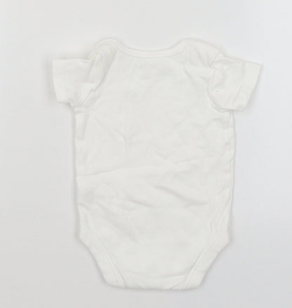 TU Baby White   Romper One-Piece Size 0-3 Months