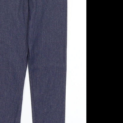 Flapdoodles Girls Blue   Capri Trousers Size 3 Years