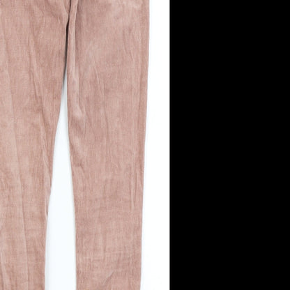 Denim Co Womens Pink   Capri Trousers Size 6 L26.5 in