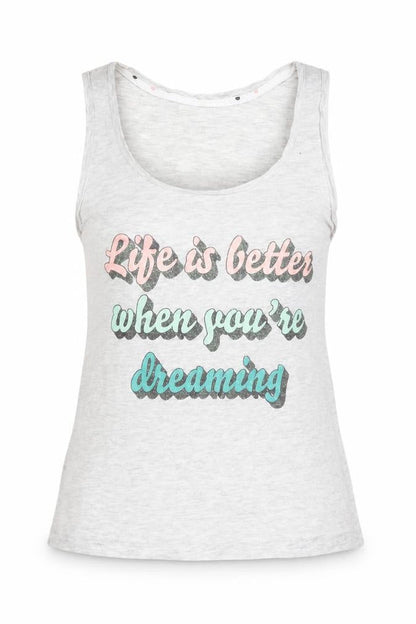 Womens UK Size 8 George Grey Basic Tank