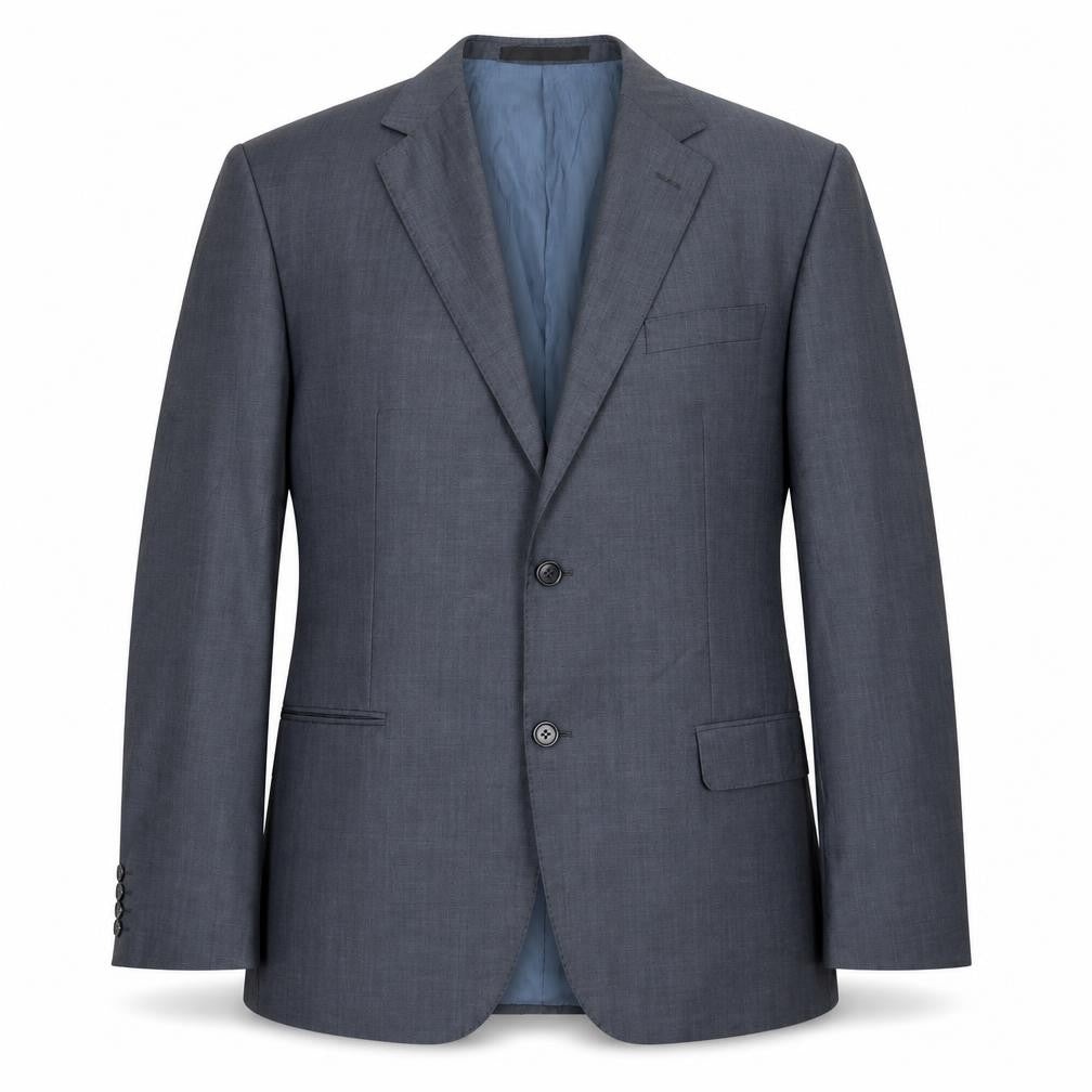 Mens UK Size 42 Marks and Spencer Regular Blue Suit Jacket