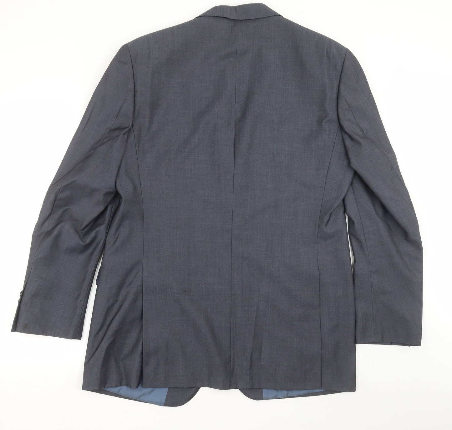 Mens UK Size 42 Marks and Spencer Regular Blue Suit Jacket