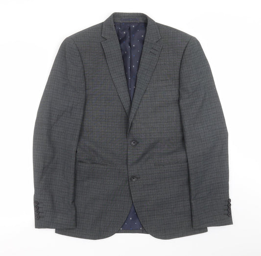 Mens UK Size 36 NEXT Regular Grey Suit Jacket