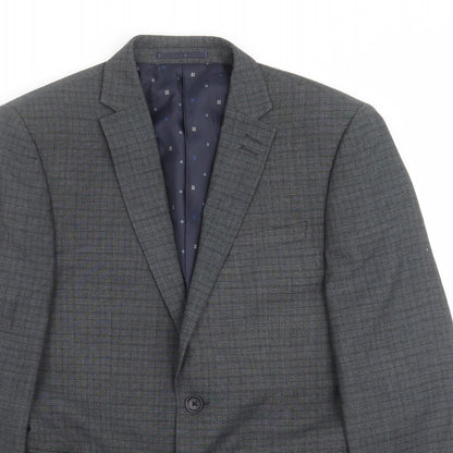 Mens UK Size 36 NEXT Regular Grey Suit Jacket