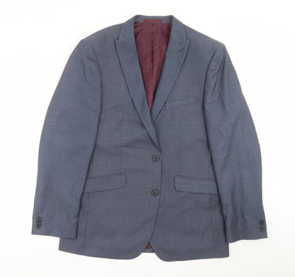 Mens UK Size 40 Taylor & Wright Regular Blue Suit Jacket