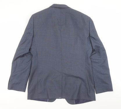 Mens UK Size 40 Taylor & Wright Regular Blue Suit Jacket