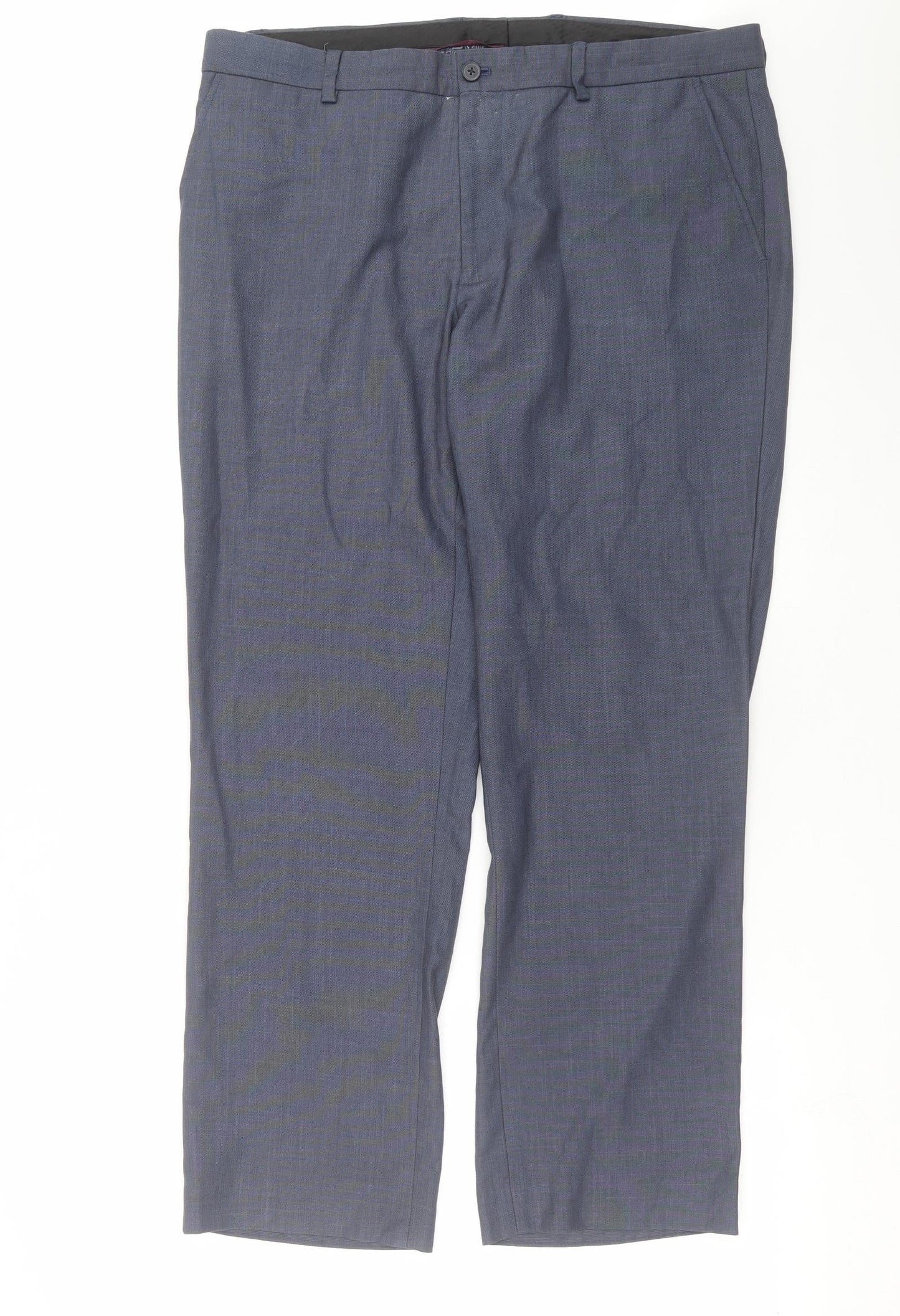 Matalan Mens Blue   Trousers  Size 34 in L28 in