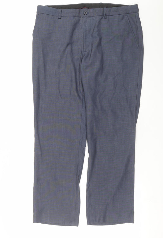 Matalan Mens Blue   Trousers  Size 34 in L28 in