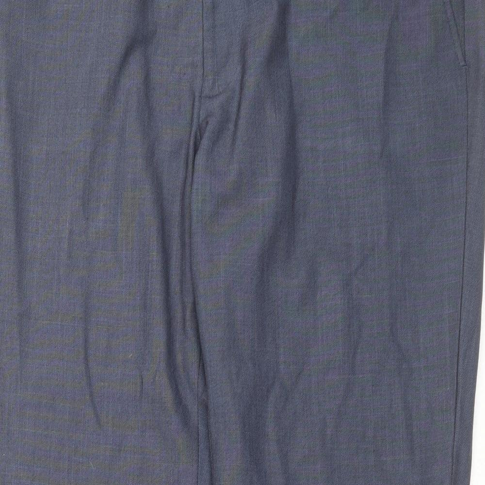 Matalan Mens Blue   Trousers  Size 34 in L28 in