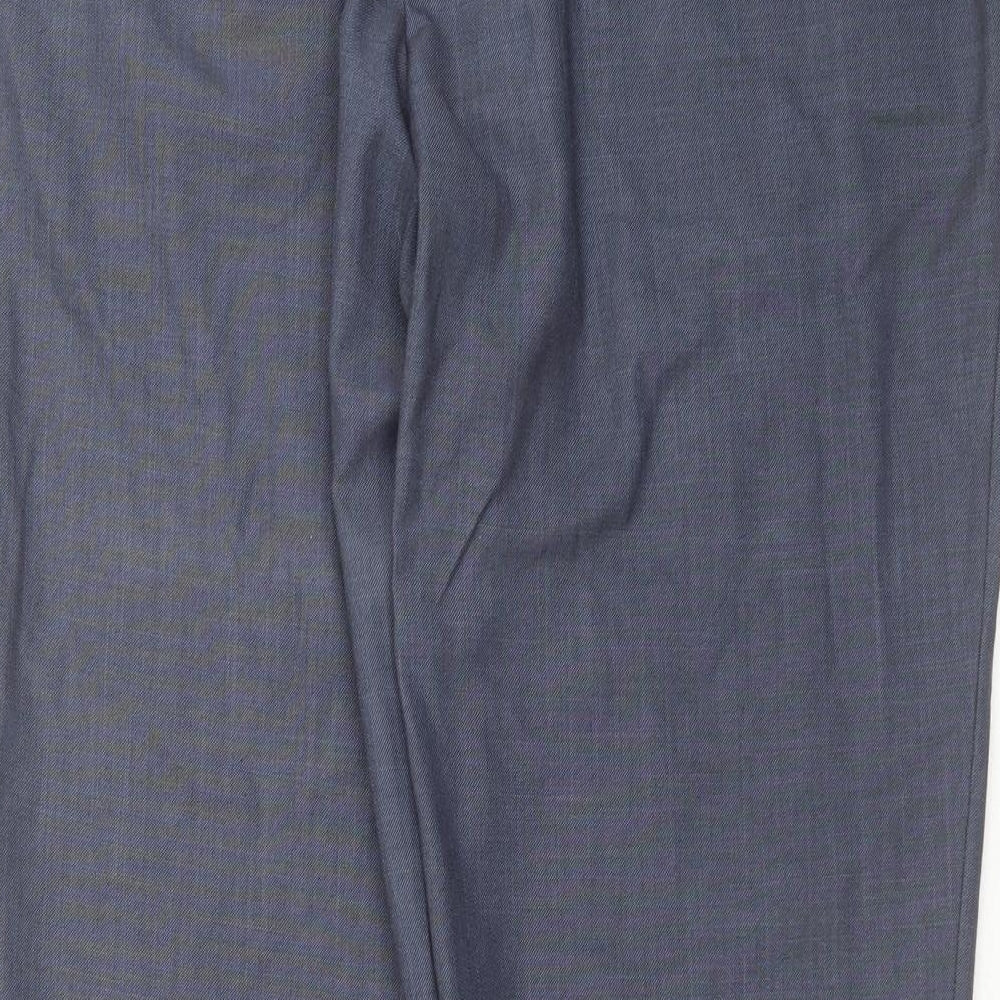 Matalan Mens Blue   Trousers  Size 34 in L28 in