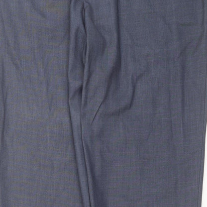Matalan Mens Blue   Trousers  Size 34 in L28 in