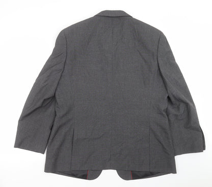 Mens UK Size 44 Burton Regular Grey Suit Jacket