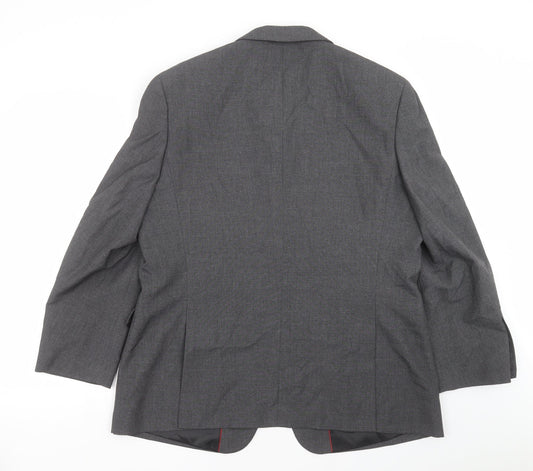 Mens UK Size 44 Burton Regular Grey Suit Jacket