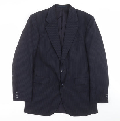 Mens UK Size 40 Moorcroft Regular Blue Suit Jacket