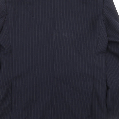 Mens UK Size 40 Moorcroft Regular Blue Suit Jacket