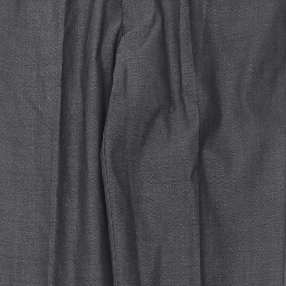 Womens UK Size 34 in NEXT Regular Fit  Grey Trousers