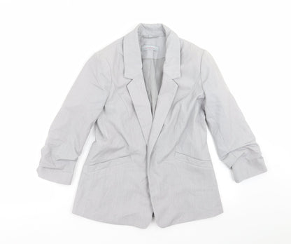 Dorothy Perkins Womens Grey   Jacket Blazer Size 4