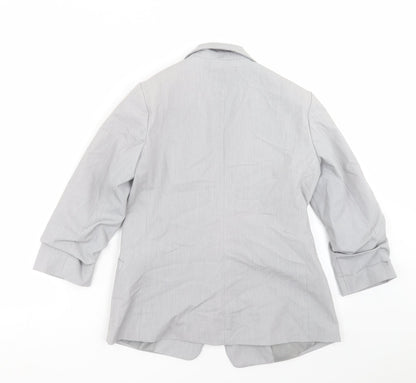 Dorothy Perkins Womens Grey   Jacket Blazer Size 4