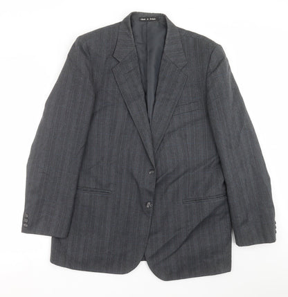 Mens UK Size 42 Dunn & Co Regular Grey Suit Jacket