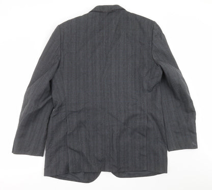 Mens UK Size 42 Dunn & Co Regular Grey Suit Jacket