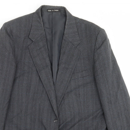 Mens UK Size 42 Dunn & Co Regular Grey Suit Jacket