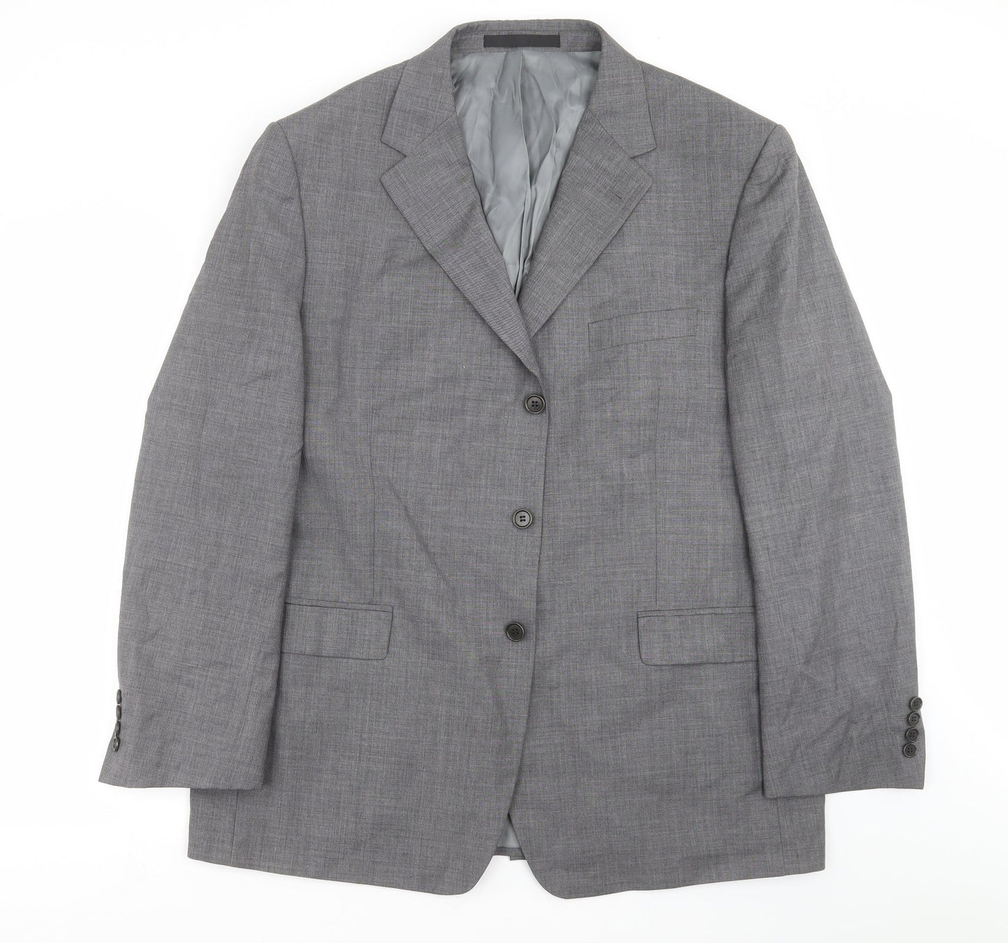 Mens UK Size 46 Marks and Spencer Regular Grey Suit Jacket