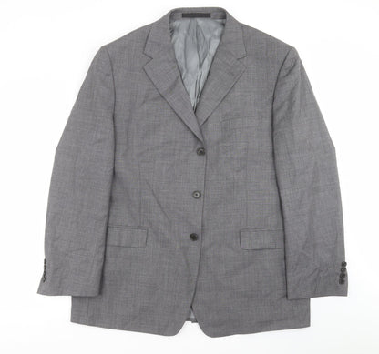 Mens UK Size 46 Marks and Spencer Regular Grey Suit Jacket
