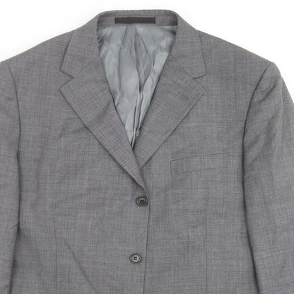 Mens UK Size 46 Marks and Spencer Regular Grey Suit Jacket