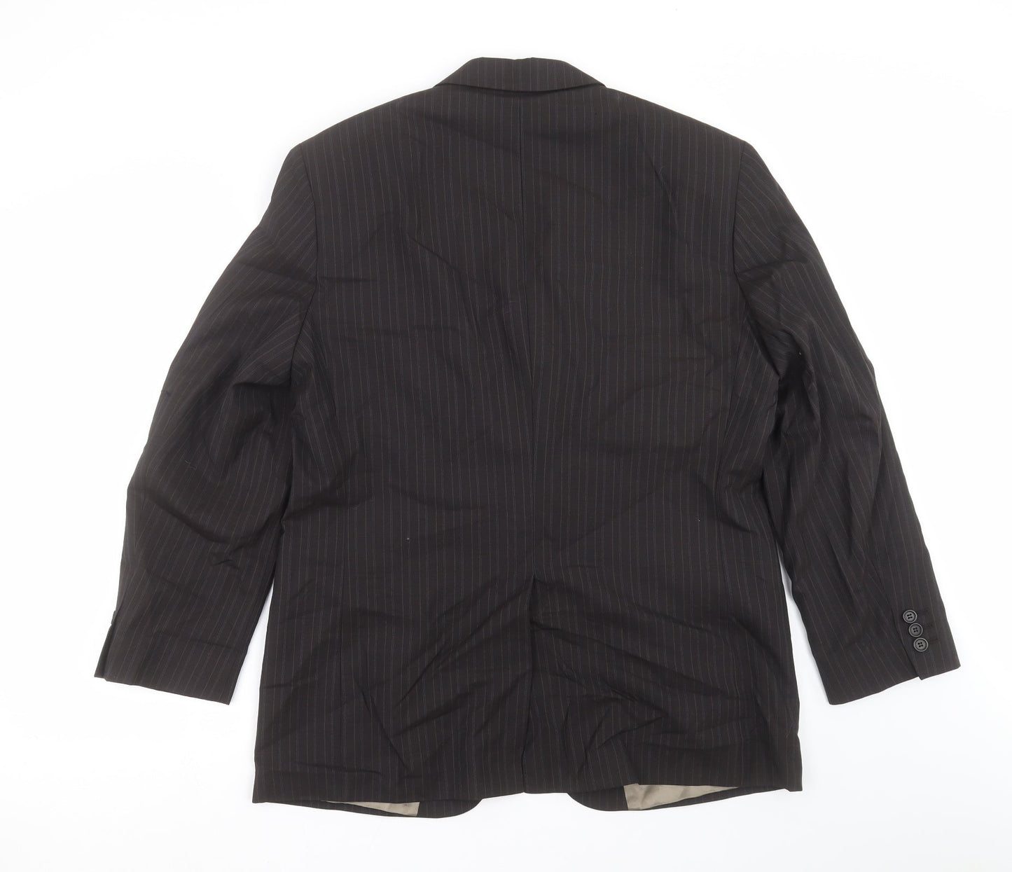 Mens UK Size 42 Preworn Regular Brown Suit Jacket
