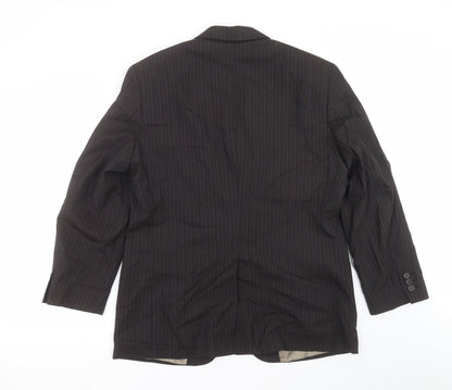 Mens UK Size 42 Preworn Regular Brown Suit Jacket