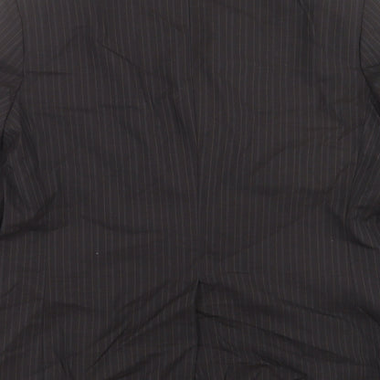Mens UK Size 42 Preworn Regular Brown Suit Jacket