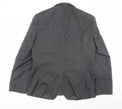 Mens UK Size 44 NEXT Regular Grey Suit Jacket