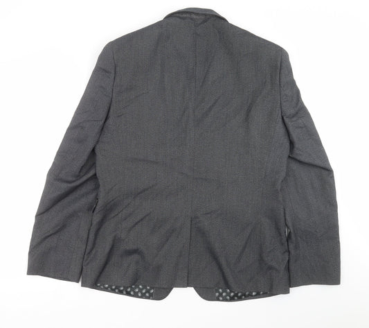 Mens UK Size 44 NEXT Regular Grey Suit Jacket