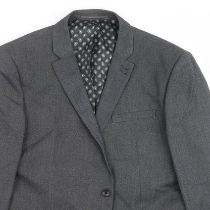 Mens UK Size 44 NEXT Regular Grey Suit Jacket